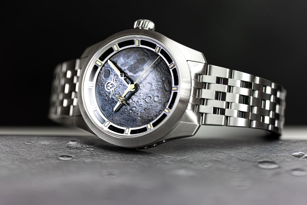 COMING SOON MONRO LUNA ADVENTURE MLA-FTM FLY ME TO THE MOON, 9039 Automatic Watch, 39mm Stainless Steel