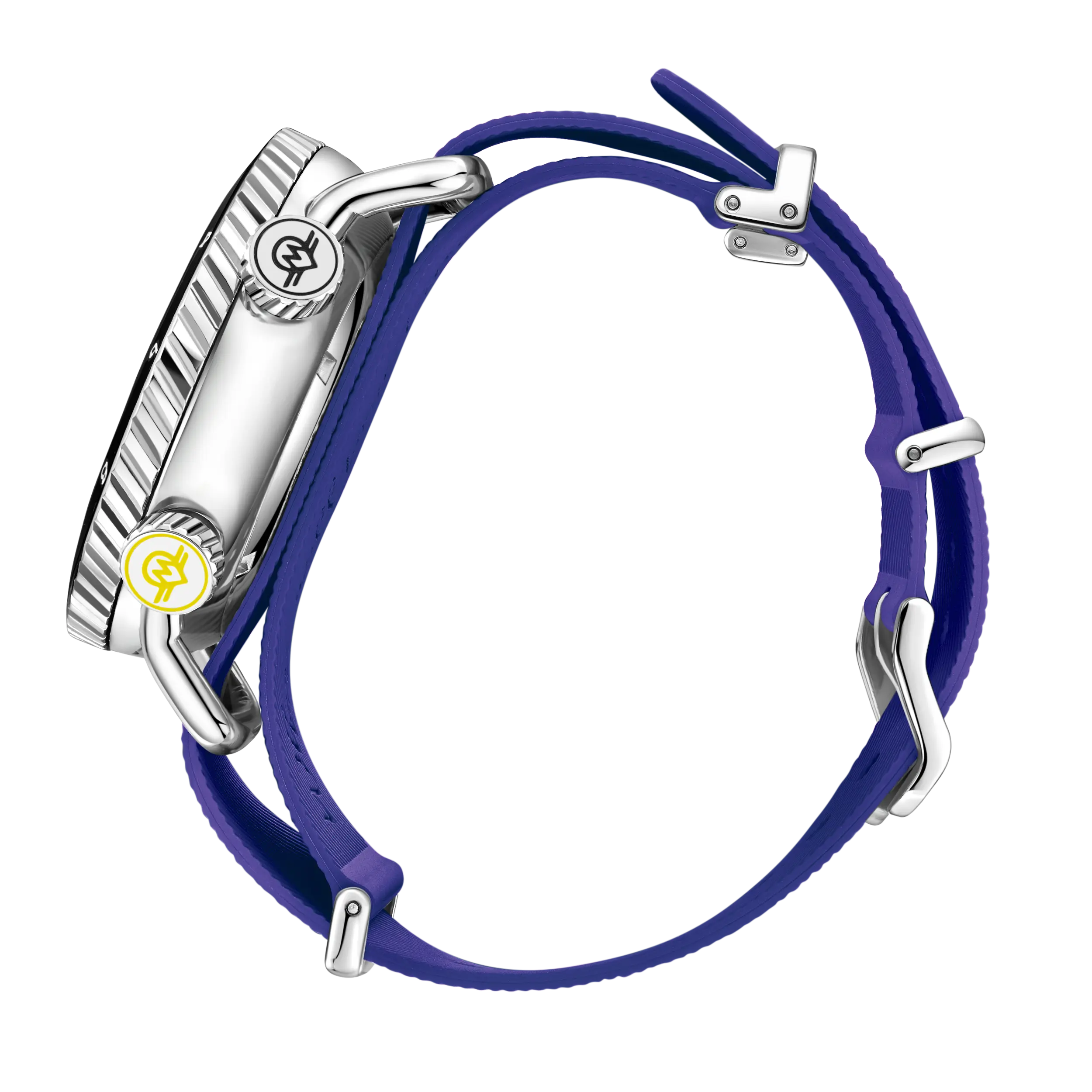 MONRO ADVENTURE MA-2 DEEP SEA BLUE, Automatic GMT Worldtimer, 44mm Stainless Steel, Blue Dial