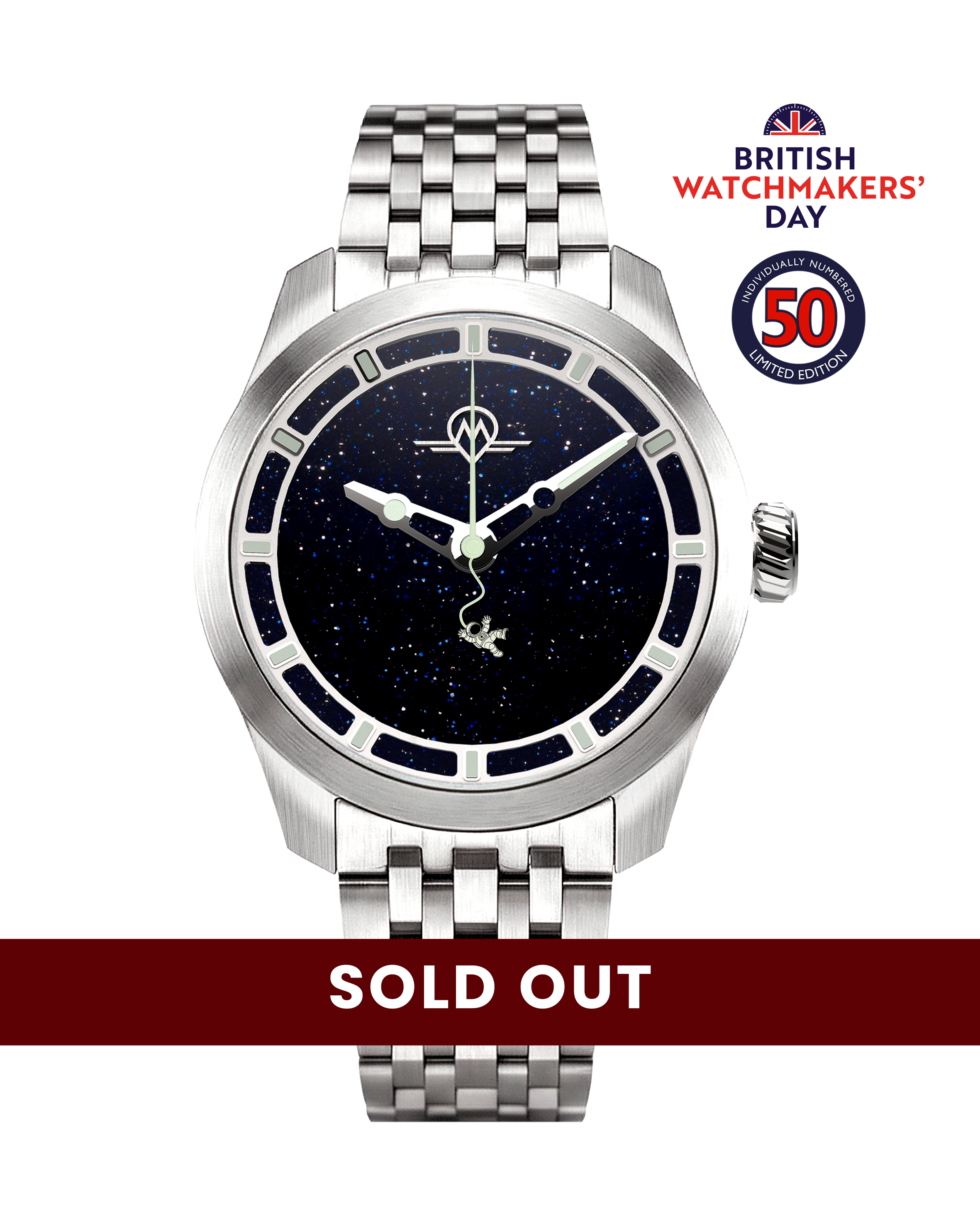 MONRO LUNA ADVENTURE MLA-LIS LOST IN SPACE, 9039 Automatic Watch, 39mm Stainless Steel