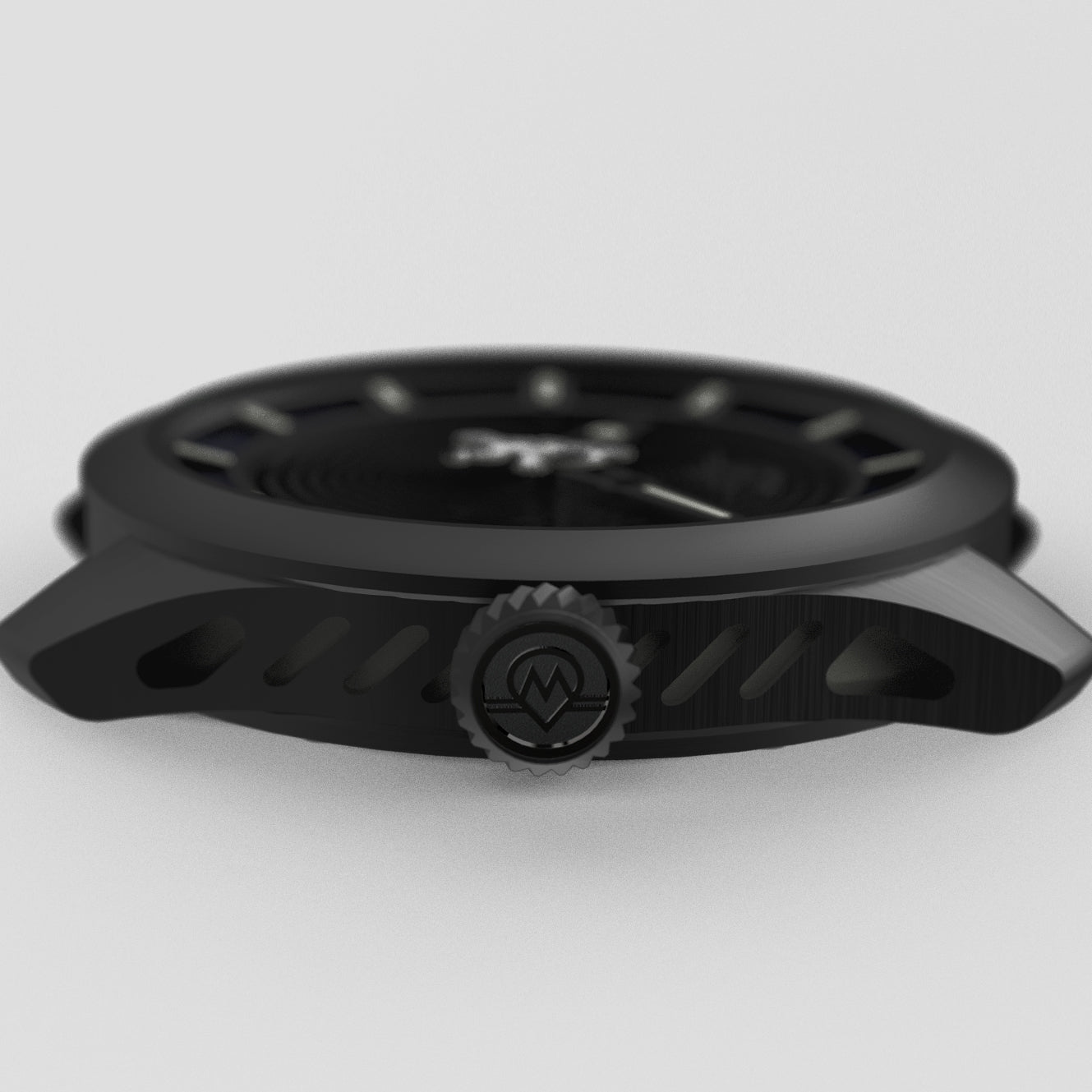 MONRO LUNA ADVENTURE MLA-PNR POINT OF NO RETURN, 9039 Automatic Watch, 39mm EPDM Rubber