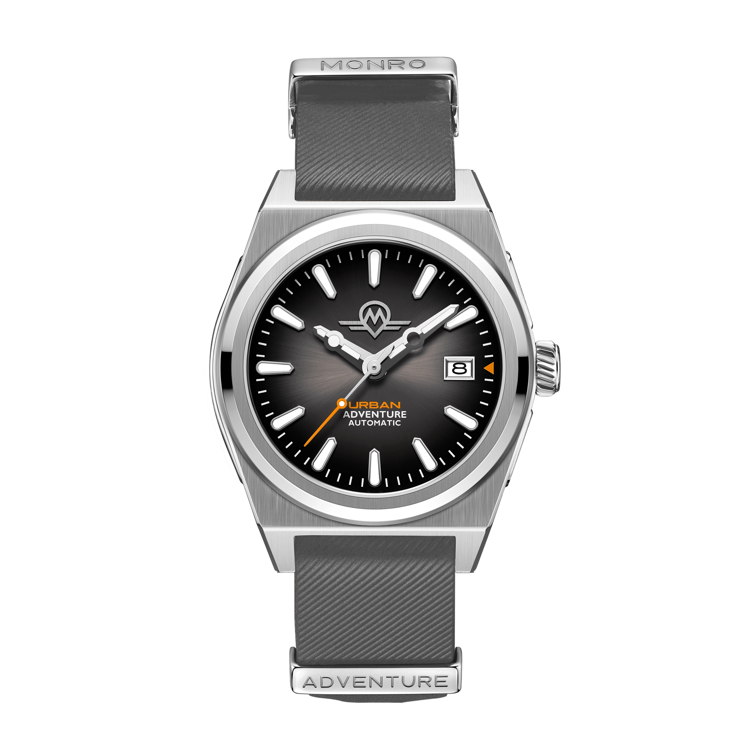 MONRO URBAN ADVENTURE MUA-A1, Automatic, 40mm Stainless Steel, Grey Dial