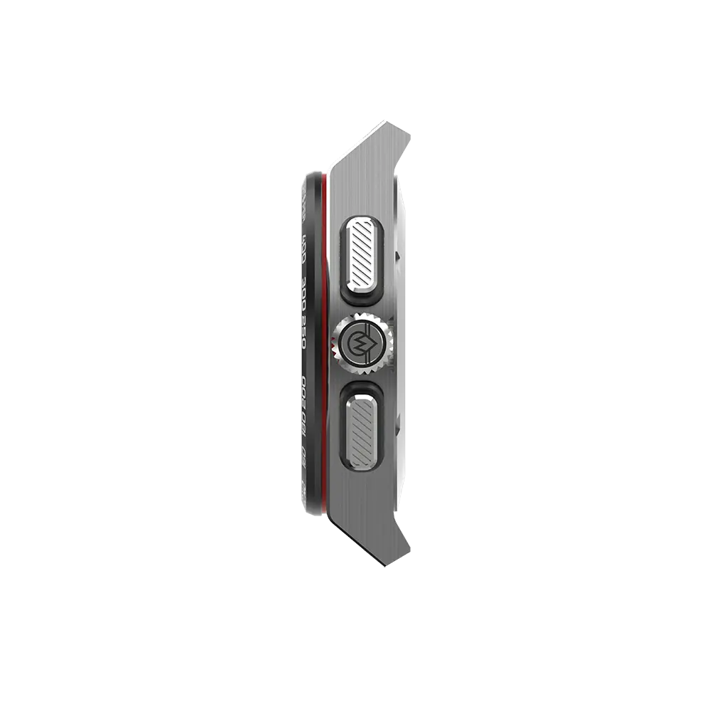 MONRO URBAN ADVENTURE MUA-C2, Mechaquartz Chronograph, 40mm Stainless Steel, Red Dial