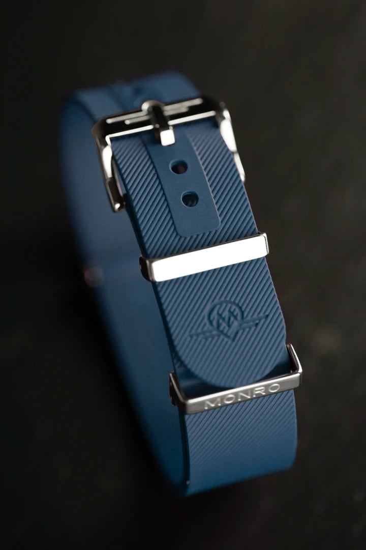 NBR Rubber Watch Strap - Dark Blue