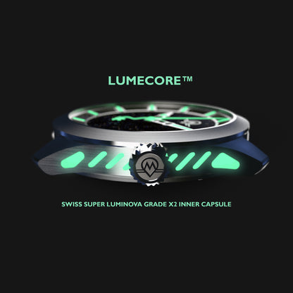 MONRO LUNA ADVENTURE MLA-LIS LOST IN SPACE, 9039 Automatic Watch, 39mm Stainless Steel