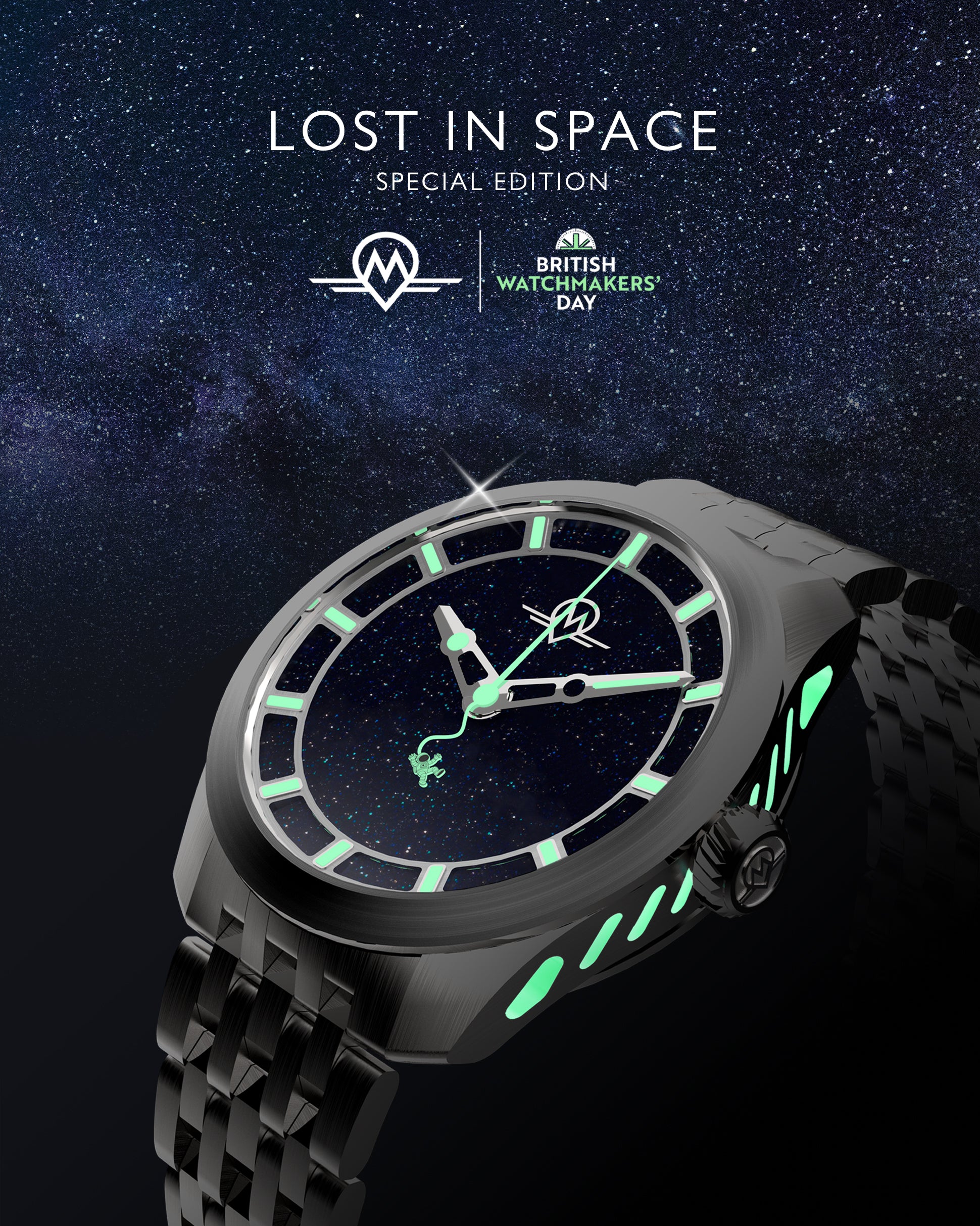 MONRO LUNA ADVENTURE MLA-LIS LOST IN SPACE, 9039 Automatic Watch