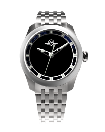MONRO LUNA ADVENTURE MLA-MBB MUSUO BLACK HOLE, 9039 Automatic Watch, 39mm Stainless Steel