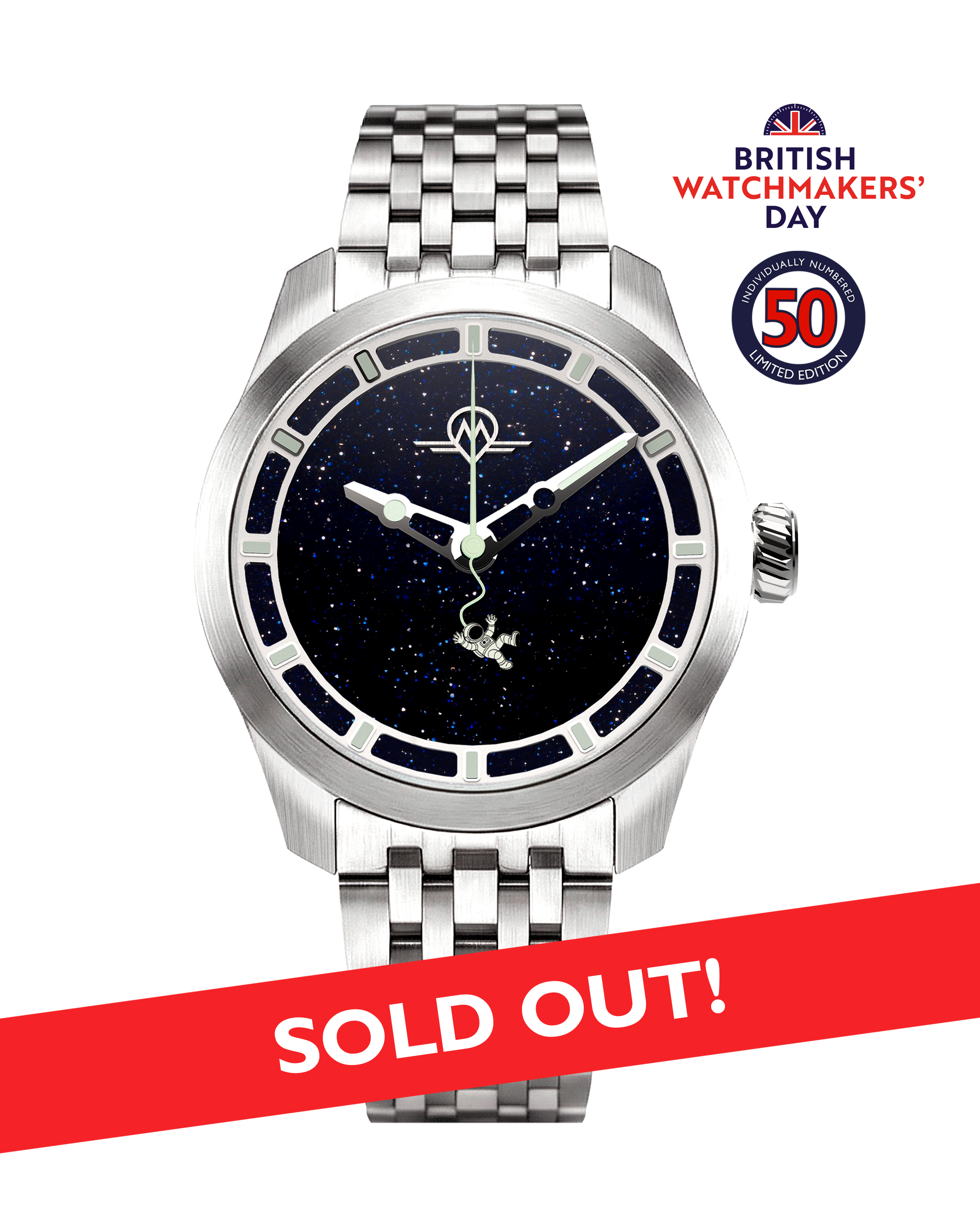 MONRO LUNA ADVENTURE MLA-LIS LOST IN SPACE, 9039 Automatic Watch, 39mm Stainless Steel