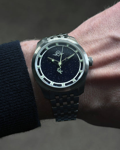 MONRO LUNA ADVENTURE MLA-LIS LOST IN SPACE, 9039 Automatic Watch, 39mm Stainless Steel