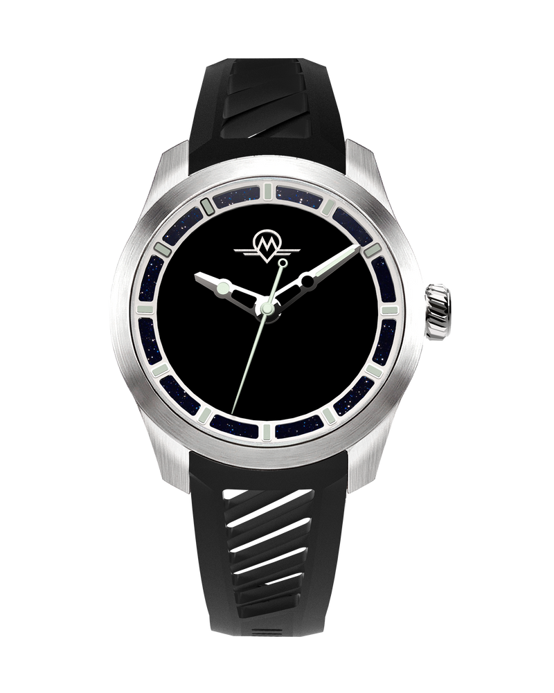 MONRO LUNA ADVENTURE MLA-MBR MUSUO BLACK HOLE, 9039 Automatic Watch, 3 ...