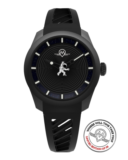 MONRO LUNA ADVENTURE MLA-PNR POINT OF NO RETURN, 9039 Automatic Watch, 39mm EPDM Rubber