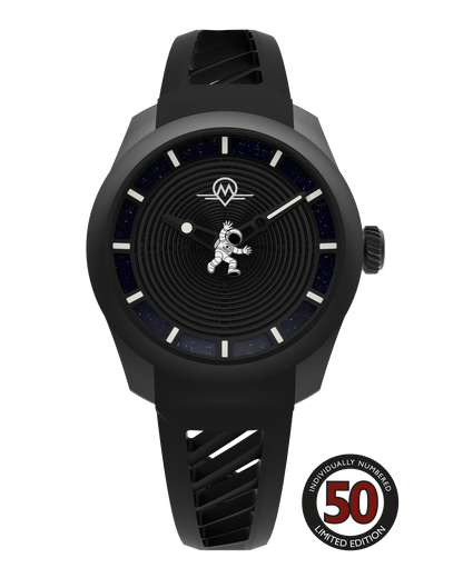 SUBSCRIBER ACCESS MONRO LUNA ADVENTURE MLA-PNR POINT OF NO RETURN, 9039 Automatic Watch, 39mm EPDM Rubber