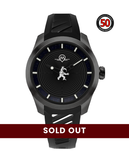 MONRO LUNA ADVENTURE MLA-PNR POINT OF NO RETURN, 9039 Automatic Watch, 39mm EPDM Rubber