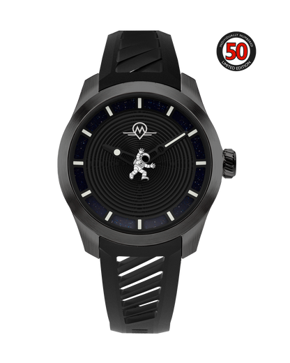 MONRO LUNA ADVENTURE MLA-PNR POINT OF NO RETURN, 9039 Automatic Watch, 39mm EPDM Rubber