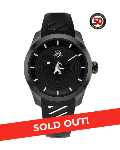 MONRO LUNA ADVENTURE MLA-PNR POINT OF NO RETURN, 9039 Automatic Watch, 39mm EPDM Rubber