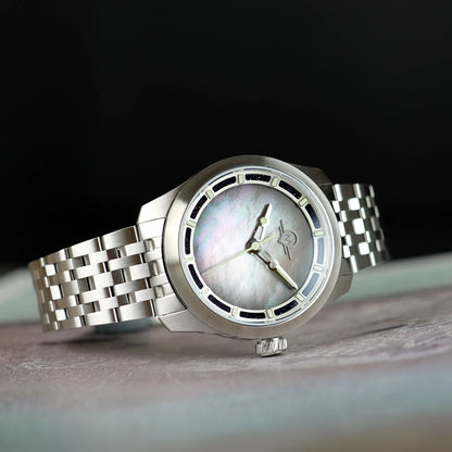 MONRO LUNA ADVENTURE MLA-PPB PLANET PEARL, 9039 Automatic Watch, 39mm Stainless Steel