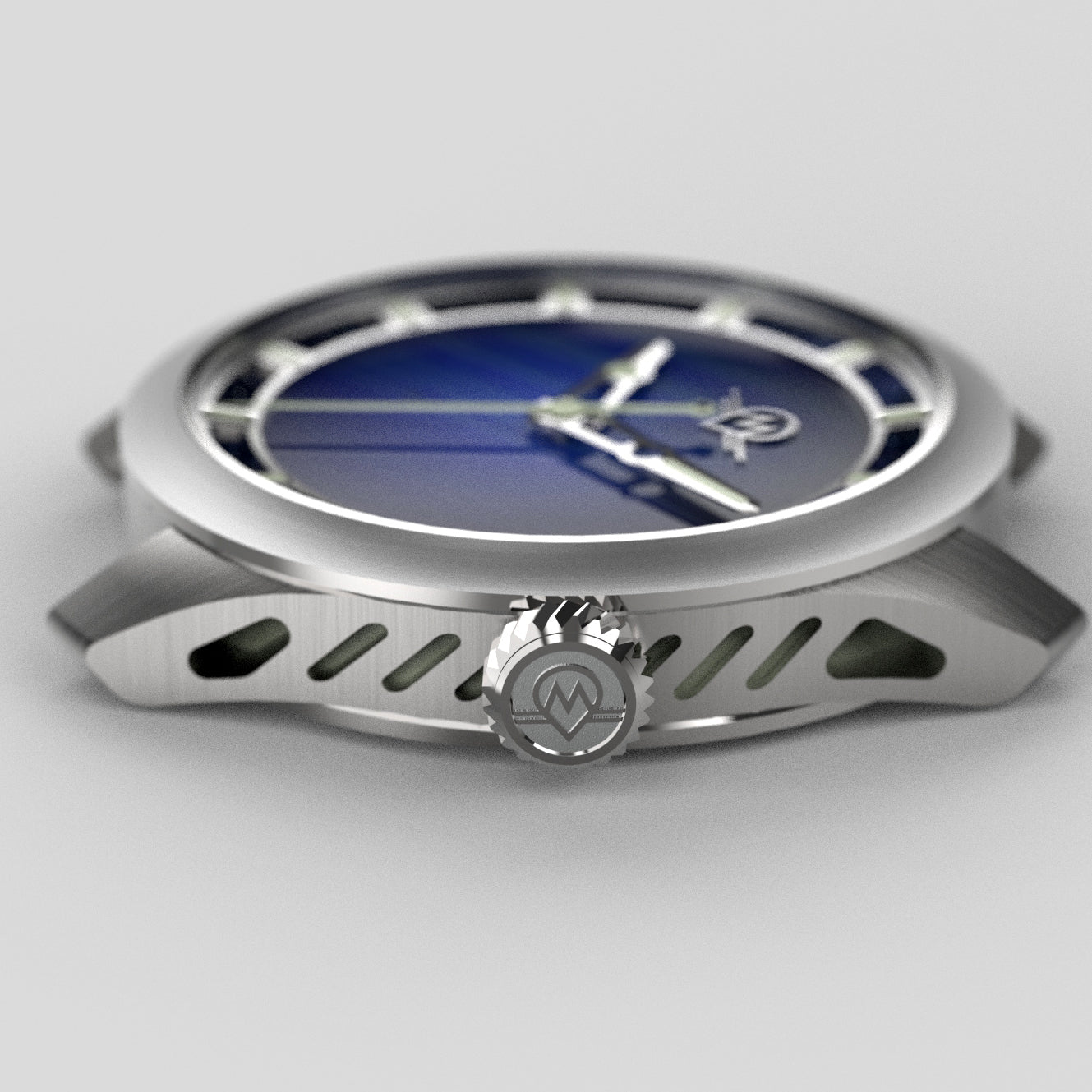 MONRO LUNA ADVENTURE MLA-PAB PLANET AGATE, 9039 Automatic Watch, 39mm Stainless Steel