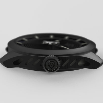 MONRO LUNA ADVENTURE MLA-PNR POINT OF NO RETURN, 9039 Automatic Watch, 39mm EPDM Rubber