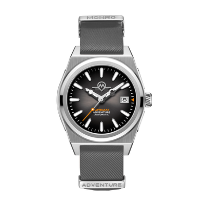 MONRO URBAN ADVENTURE MUA-A1, Automatic, 40mm Stainless Steel, Grey Dial