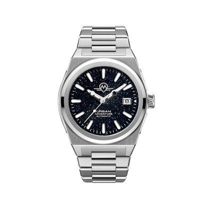 MONRO URBAN ADVENTURE MUA-A5, Automatic, 40mm Stainless Steel, Aventurine Dial