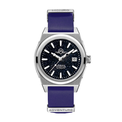 MONRO URBAN ADVENTURE MUA-A5, Automatic, 40mm Stainless Steel, Aventurine Dial