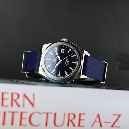 MONRO URBAN ADVENTURE MUA-A5, Automatic, 40mm Stainless Steel, Aventurine Dial