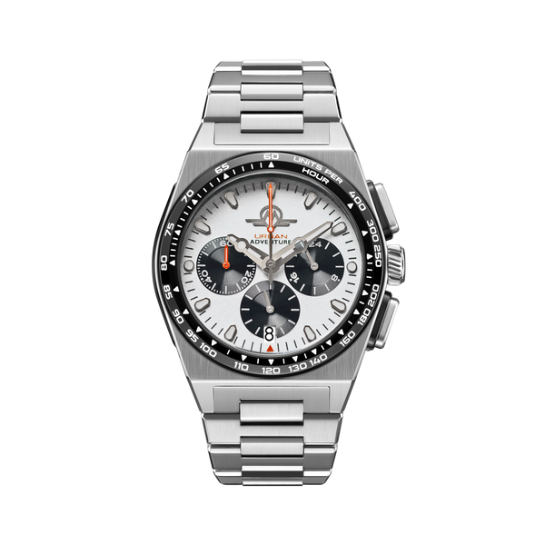 1990年ヴォーヌ・ロマネ マルク・ルジョ・デュパン MONRO URBAN ADVENTURE MUA-C1, Mechaquartz Chronograph, 40mm